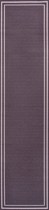 Sloane Classic 2-Stripe Border Washable Runner Rug