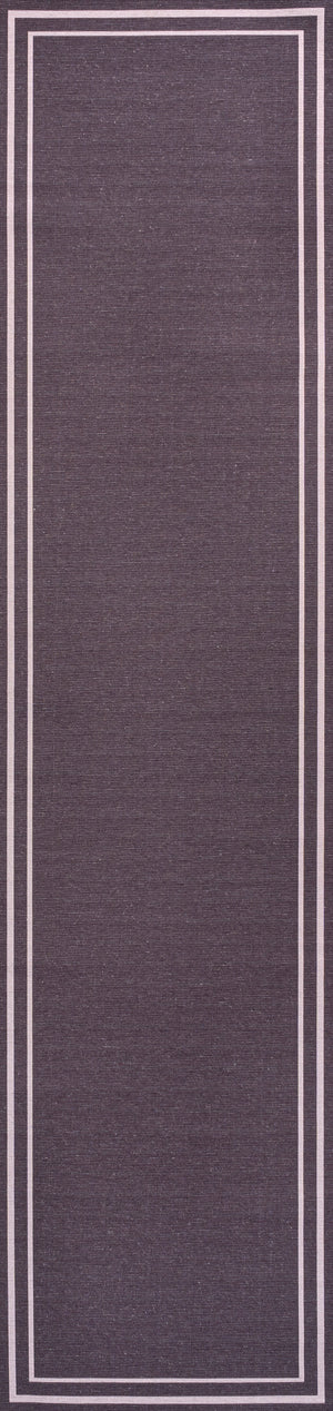 Sloane Classic 2-Stripe Border Washable Runner Rug