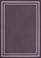 Sloane Classic 2-Stripe Border Washable Area Rug