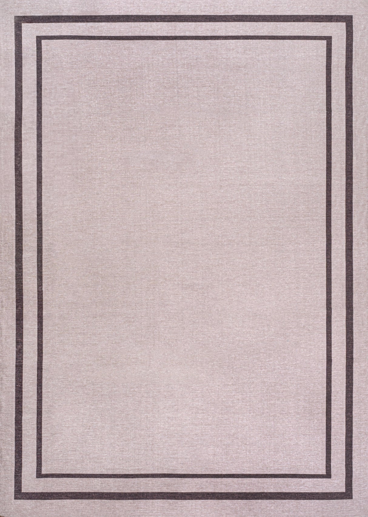 Sloane Classic 2-Stripe Border Washable Area Rug