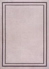Sloane Classic 2-Stripe Border Washable Area Rug