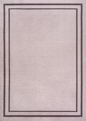 Sloane Classic 2-Stripe Border Washable Area Rug