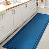 Sloane Classic 2-Stripe Border Washable Runner Rug