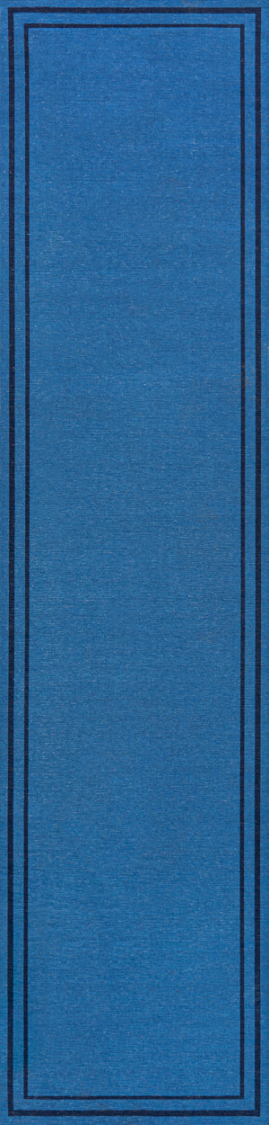 Sloane Classic 2-Stripe Border Washable Runner Rug