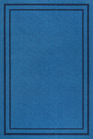 Sloane Classic 2-Stripe Border Washable Area Rug