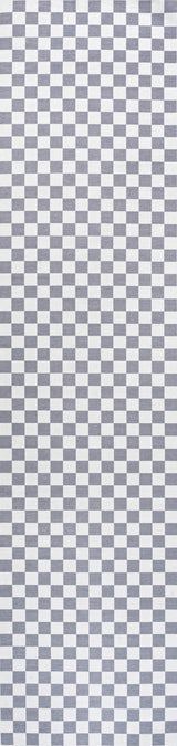 Ainsley Modern Cottage Checkerboard Washable Runner Rug