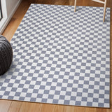 Ainsley Modern Cottage Checkerboard Washable Area Rug