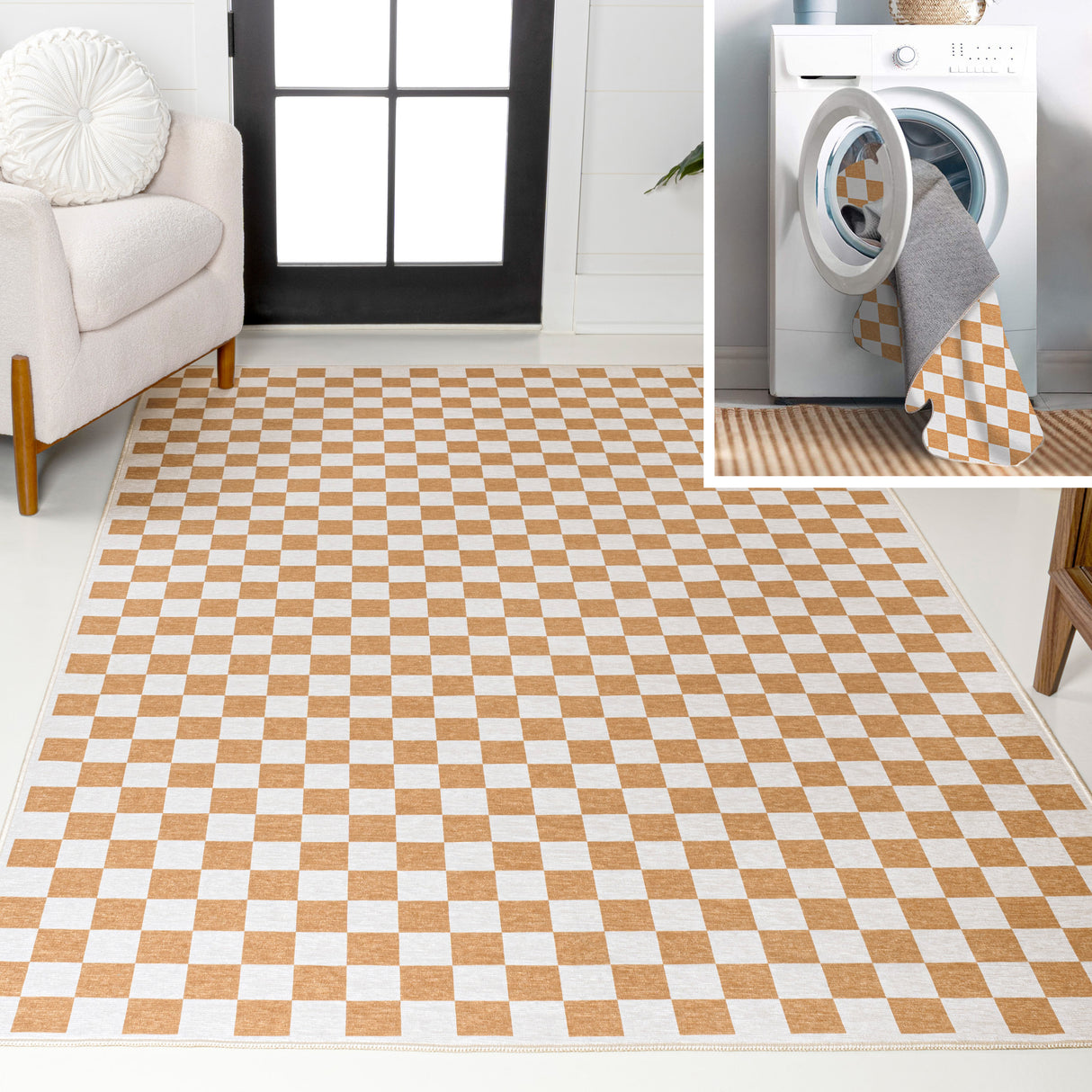 Ainsley-Modern-Cottage-Checkerboard-Washable-Area-Rug-Area-Rugs