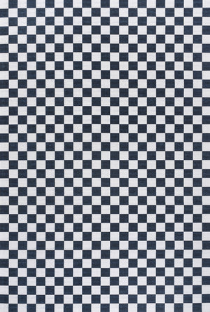 Ainsley Modern Cottage Checkerboard Washable Area Rug