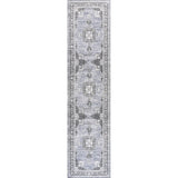Bausch Bohemian Distressed Chenille Machine-Washable Runner Rug