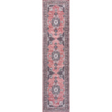 Bausch Bohemian Distressed Chenille Machine-Washable Runner Rug