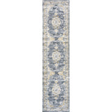 Bausch Bohemian Distressed Chenille Machine-Washable Runner Rug