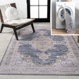 Wincer-Chenille-Cottage-Medallion-Machine-Washable-Area-Rug-Area-Rugs