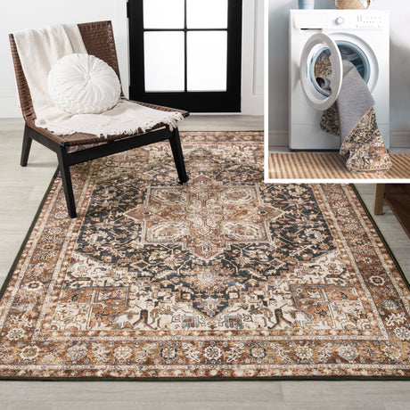 Chapell-Chenille-Mid-Century-Medallion-Machine-Washable-Area-Rug-Area-Rugs