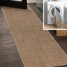 Twyla Classic Solid Low-Pile Machine-Washable Runner Rug
