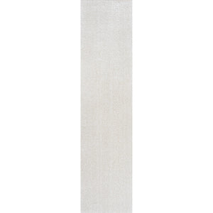 Twyla Classic Solid Low-Pile Machine-Washable Runner Rug