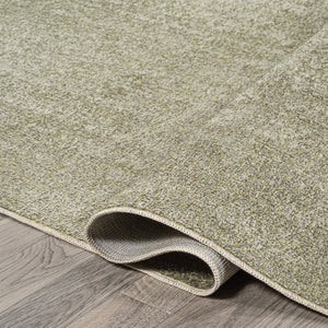 Twyla Classic Solid Low-Pile Machine-Washable Runner Rug
