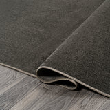 Twyla Classic Solid Low-Pile Machine-Washable Area Rug