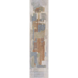 Weaver Abstract Coastal Watercolor Machine-Washable Runner Rug