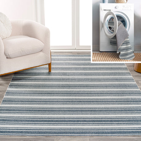 Fawning-Two-Tone-Striped-Classic-Low-Pile-Machine-Washable-Area-Rug-Area-Rugs