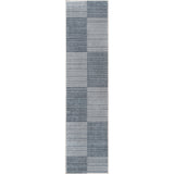 Shutter Minimalist Striped Plaid Machine-Washable Runner Rug