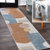 Slinger-Modern-Contemporary-Collage-Machine-Washable-Runner-Rug-Runner-Rugs