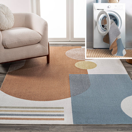 Slinger-Modern-Contemporary-Collage-Machine-Washable-Area-Rug-Area-Rugs