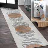 Kallax-Geometric-Modern-Low-Pile-Machine-Washable-Runner-Rug-Runner-Rugs
