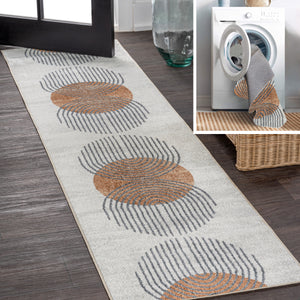 Kallax-Geometric-Modern-Low-Pile-Machine-Washable-Runner-Rug-Runner-Rugs