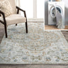 Shaemus Bohemian Medallion Low-Pile Machine-Washable Area Rug