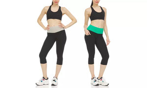Women's High Waist Tummy Control Yoga Capris