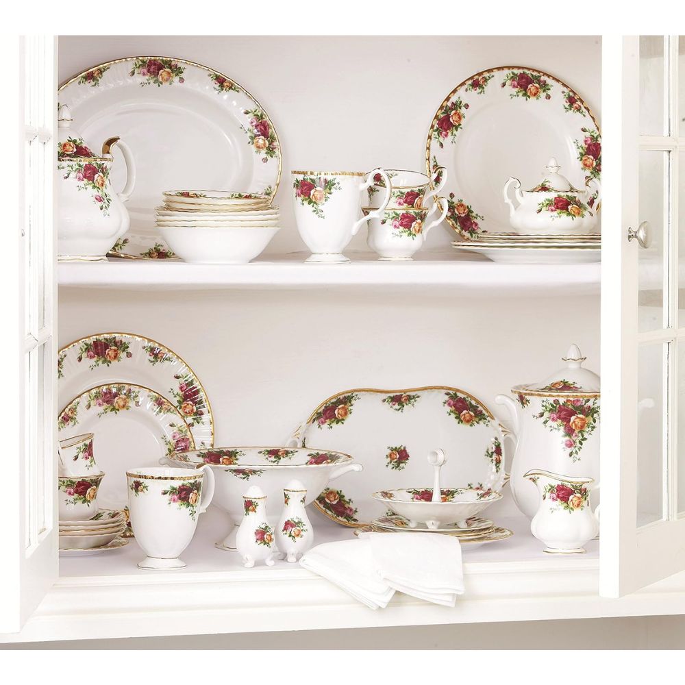 Royal Albert Old Country Roses 9-Piece Porcelain Tea Set – Tuesday