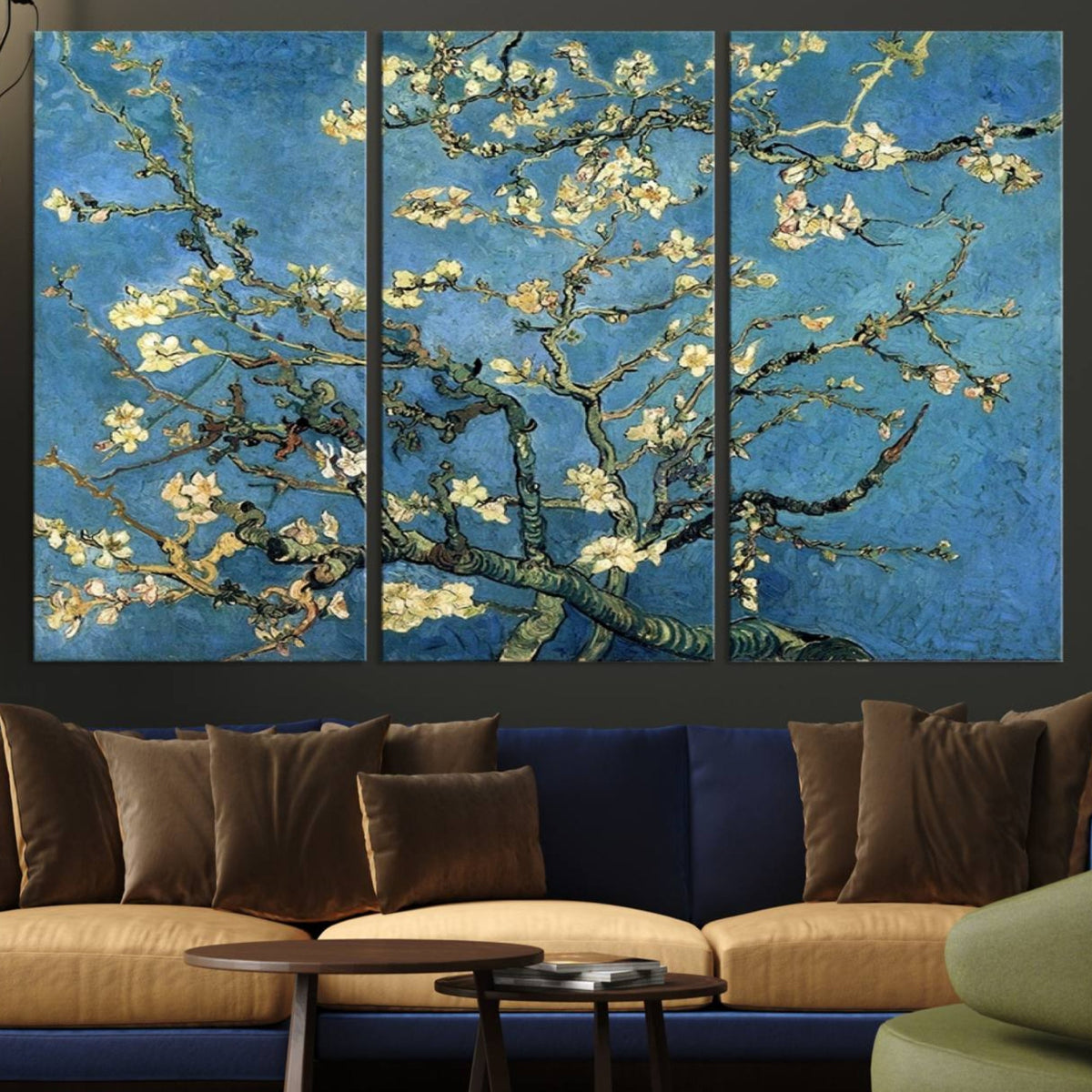 Wall Art Almond Blossom by Van Gogh Canvas Print