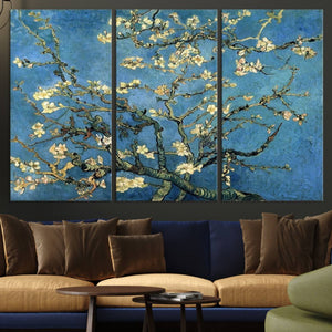 Wall Art Almond Blossom by Van Gogh Canvas Print