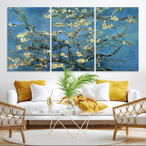 Wall Art Almond Blossom by Van Gogh Canvas Print