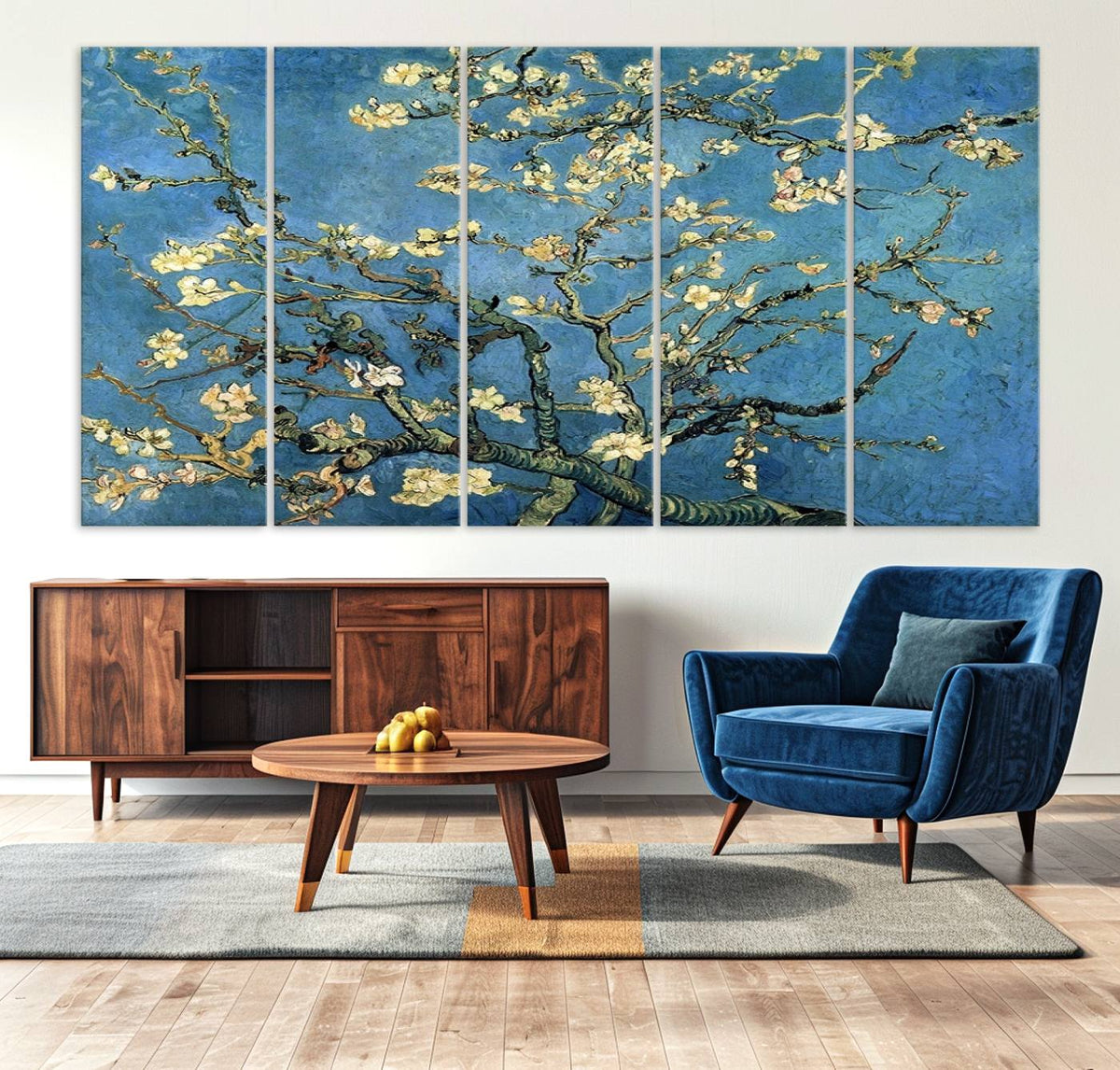 Wall Art Almond Blossom by Van Gogh Canvas Print