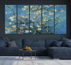 Wall Art Almond Blossom by Van Gogh Canvas Print