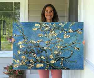 Wall Art Almond Blossom by Van Gogh Canvas Print