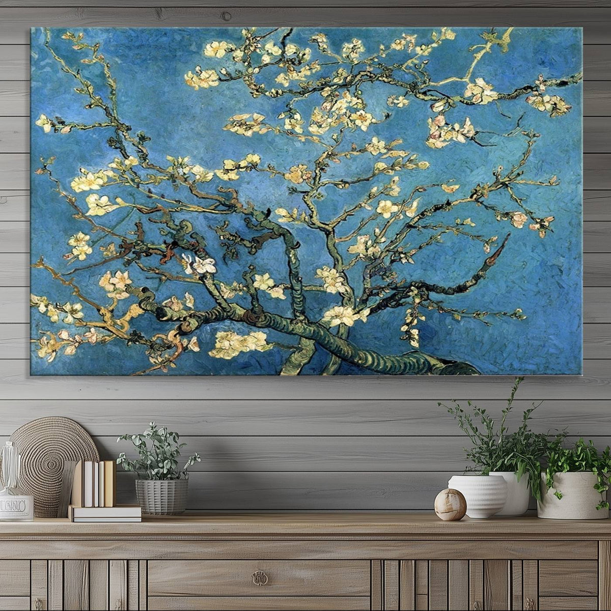 Wall Art Almond Blossom by Van Gogh Canvas Print