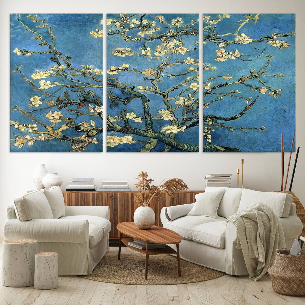 Wall Art Almond Blossom by Van Gogh Canvas Print