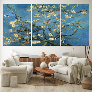 Wall Art Almond Blossom by Van Gogh Canvas Print