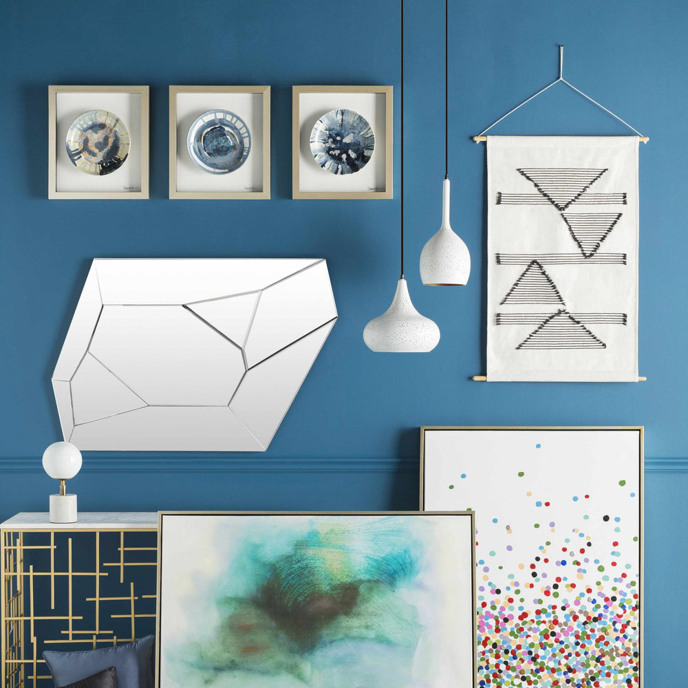 Nelse Multicolor Polka Dot Pattern Wall Art