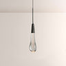 Seeded Glass Raindrop Pendant Light 1-Light 3-Light E12 Fixture