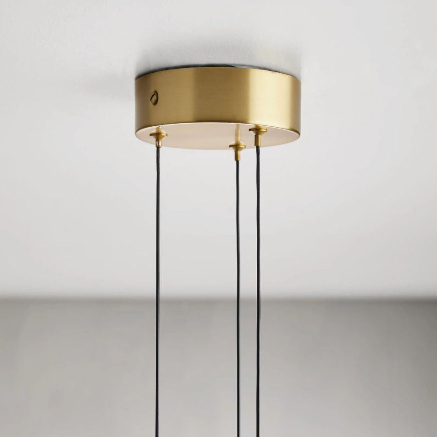 Seeded Glass Raindrop Pendant Light 1-Light 3-Light E12 Fixture