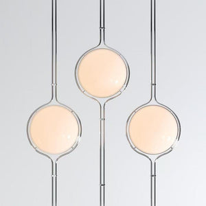 Modern Globe Standing Lamp Floor to Ceiling Home Decor Light