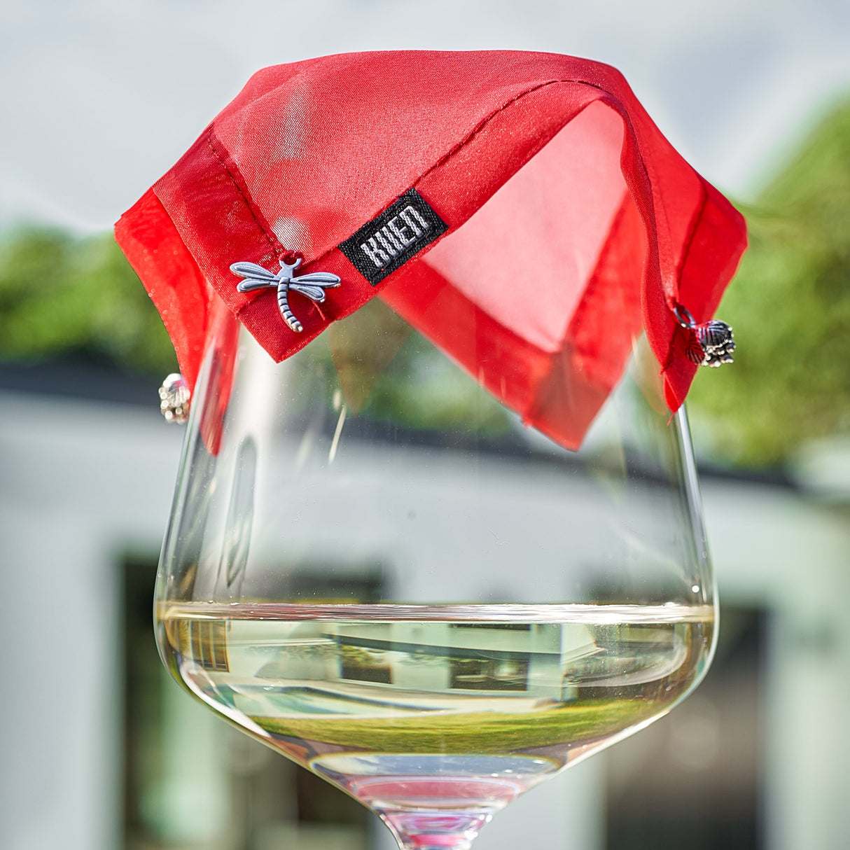 Weighted Outdoor Wine Glassware Covers, Set of 4