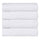 Honeycomb Textured Waffle Border Cotton Bath Towels, Set of 4 - Bath Towel by Superior Brand