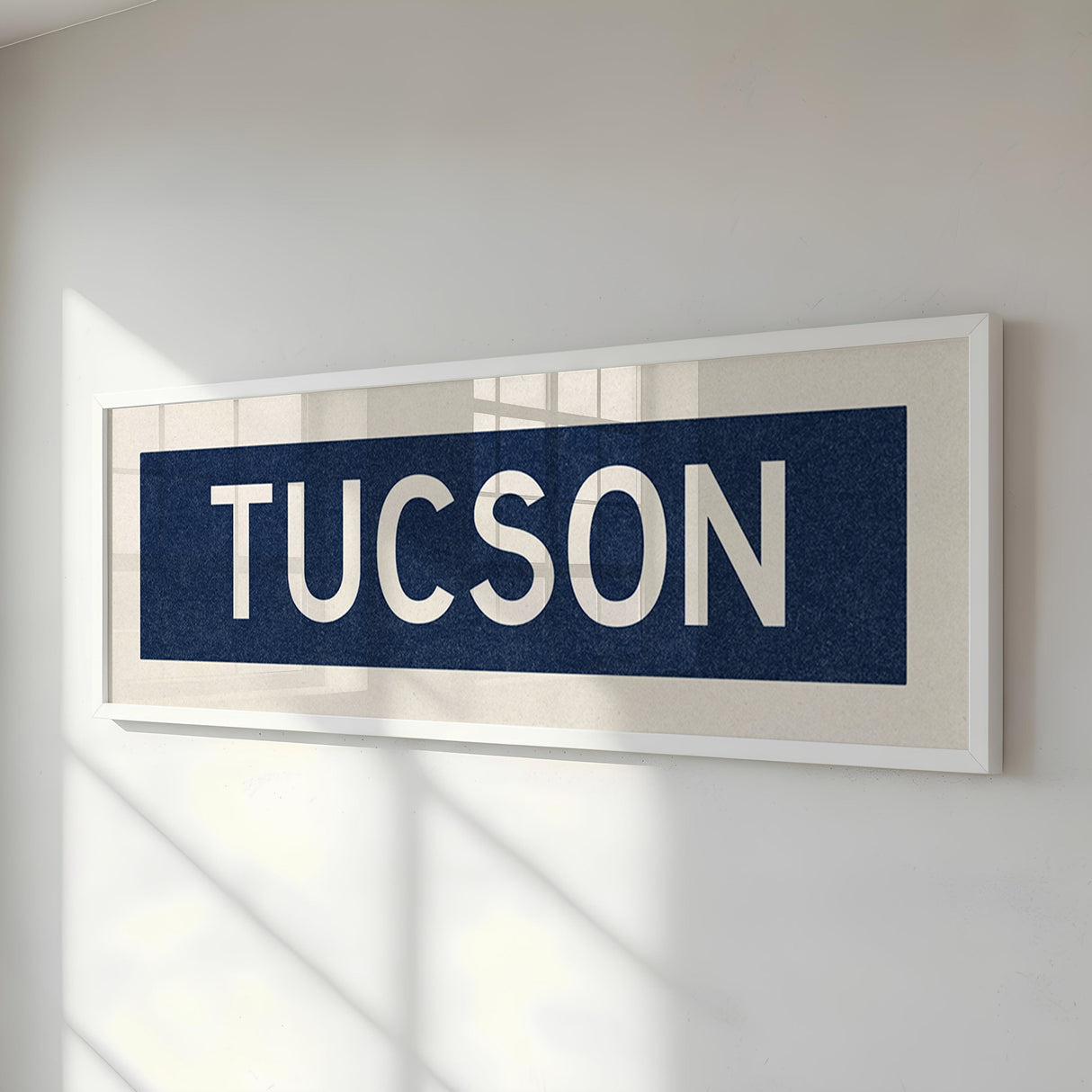 Framed Tucson Navy Bus Scroll