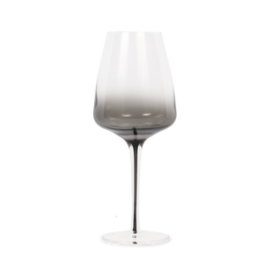 Dark Smoke Stem White Wine Glasses (Set of Two)