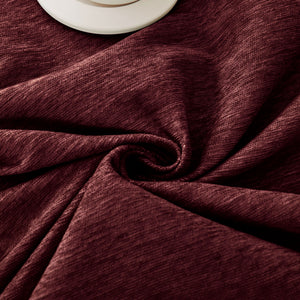 Solid Color Chenille Sofa Throw Blanket, Soft & Plush Decorative Couch Throw Cover